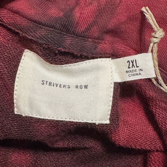 Strivers Row Hoodie Men’s Size 2XL Red Dhalia Bleeder Black Sweater XXL NWT - Picture 6 of 11